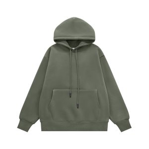 350g-fleece-hooded-sweatshirt-green