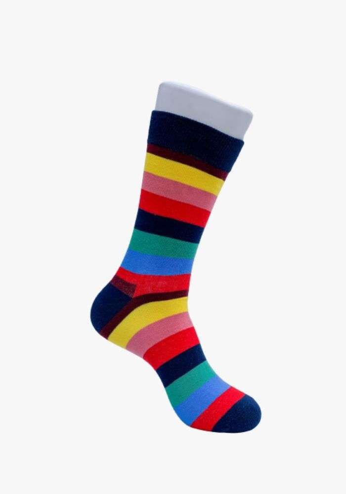 rainbow-smiley-socks