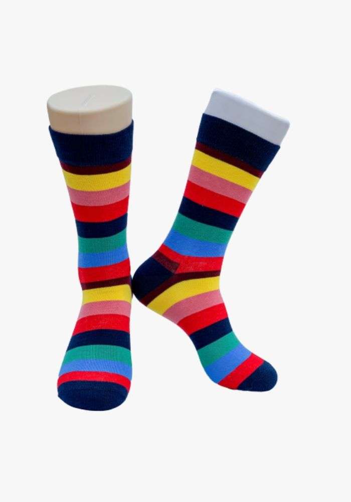 rainbow-smiley-socks