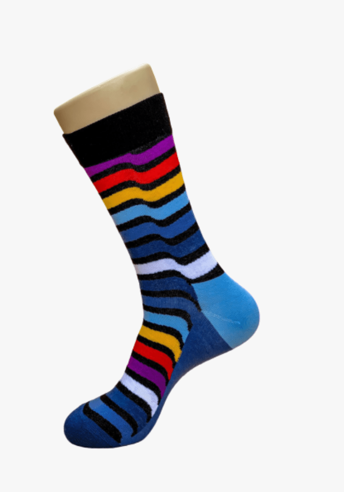 Wavy-Stripe-smiley-socks