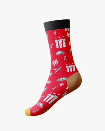 aro-meta-socks-red