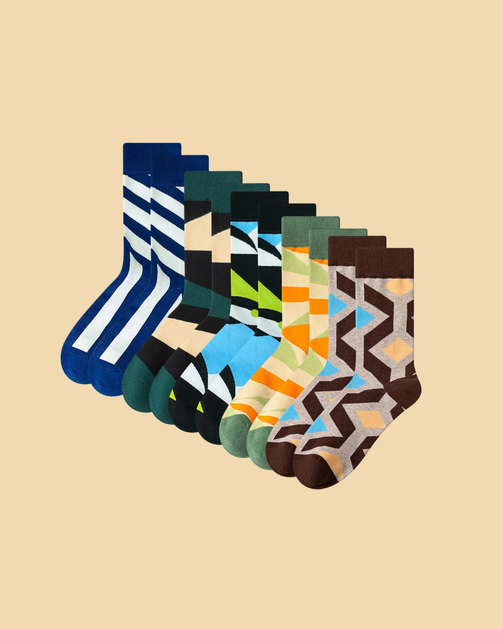 5-pack-geometry-mix-pattern-parade-socks-collection