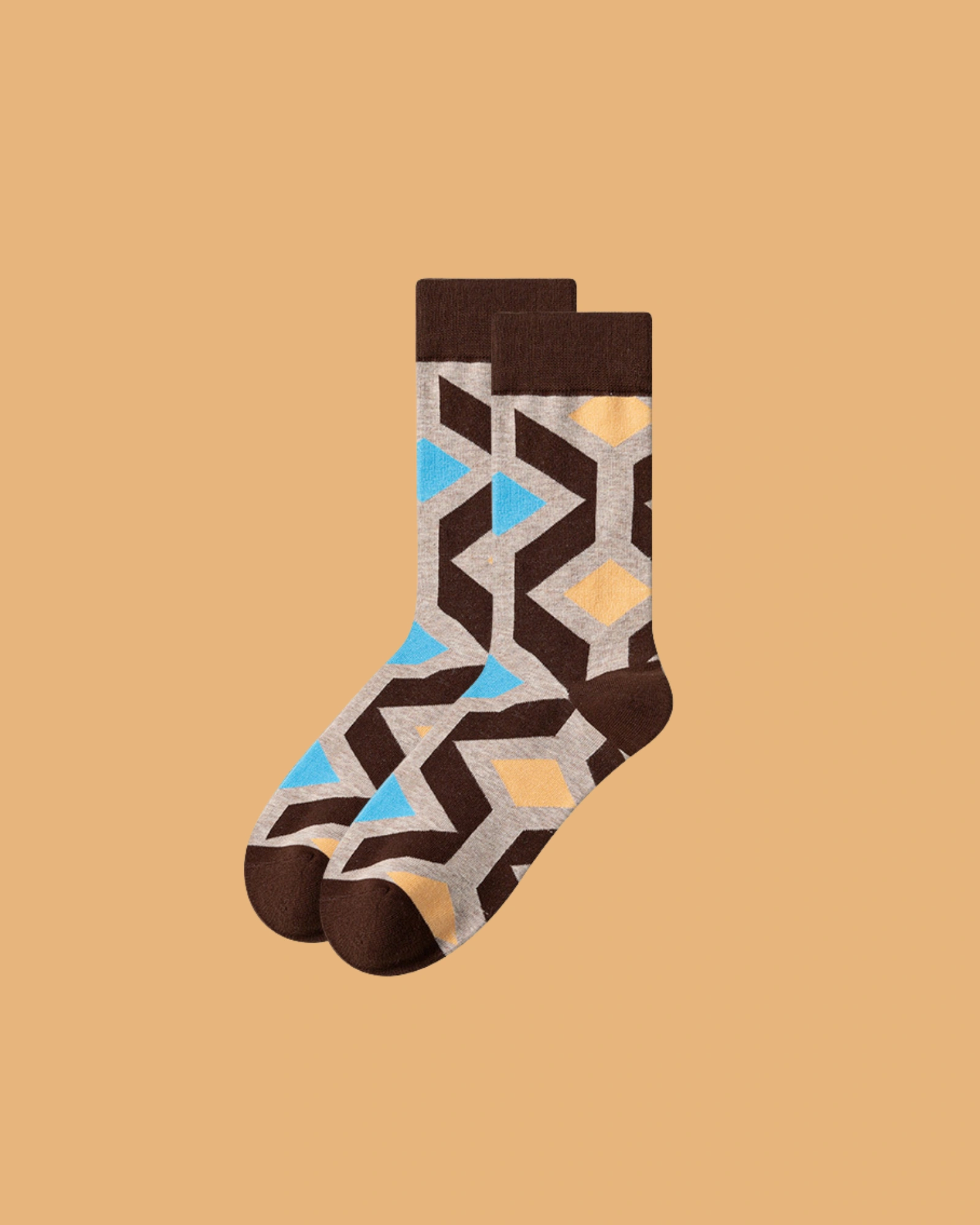 sand-maze-pattern-parade-socks