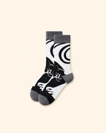 Eclipse Spiral Socks